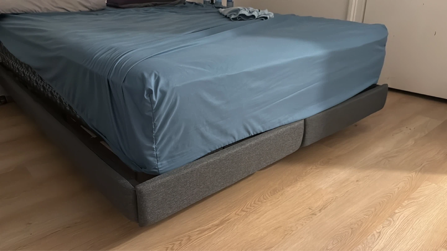 Queen Size Grey Bed Frame - photo 2