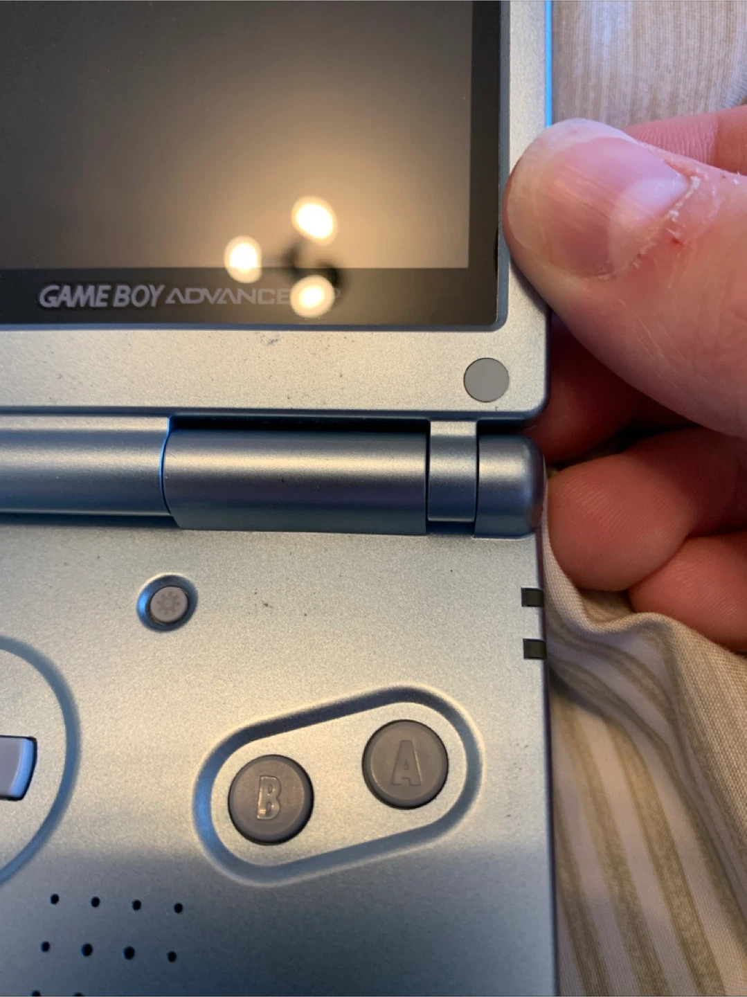 Nintendo Game Boy Advance SP - Light Blue - photo 5