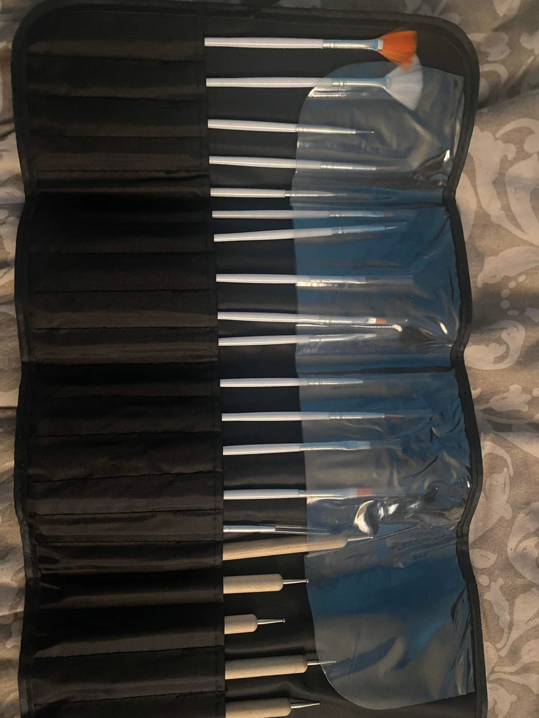 15 Piece Art Brush & Tool nails set