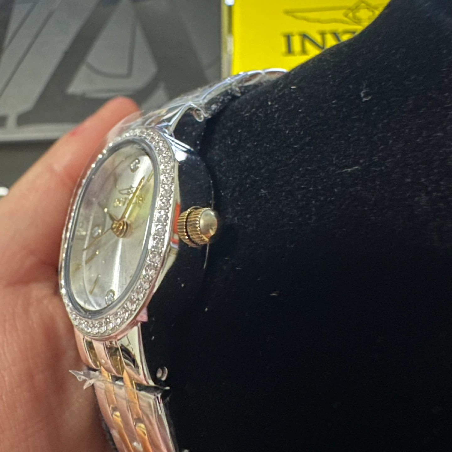Invicta Angel 20mm White Dial Two-tone Stainless Steel Quartz - photo 5