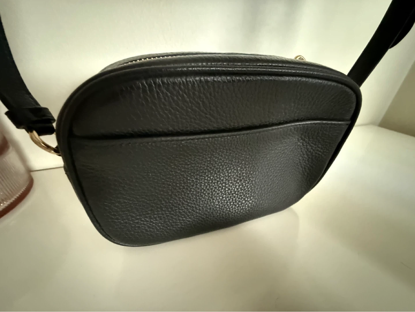 Coach Black Pebbled Leather Crossbody Bag - photo 4