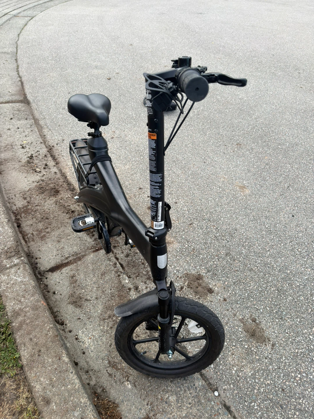 Black Electric Scooter