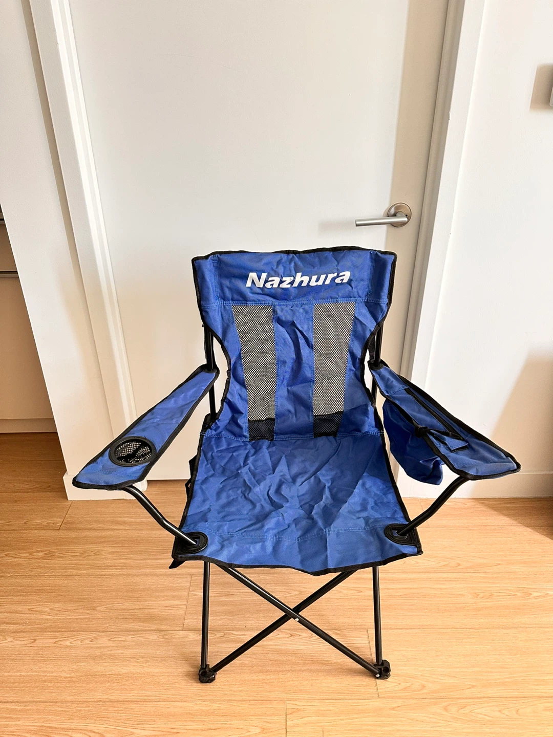 Nazhura Blue Folding Camping Chair