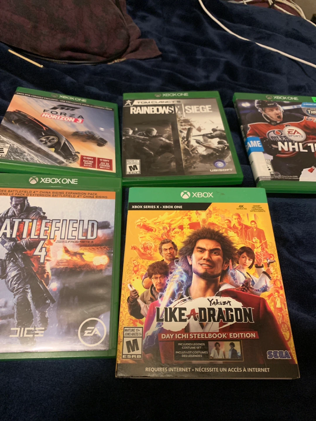 Xbox One Video Games Bundle