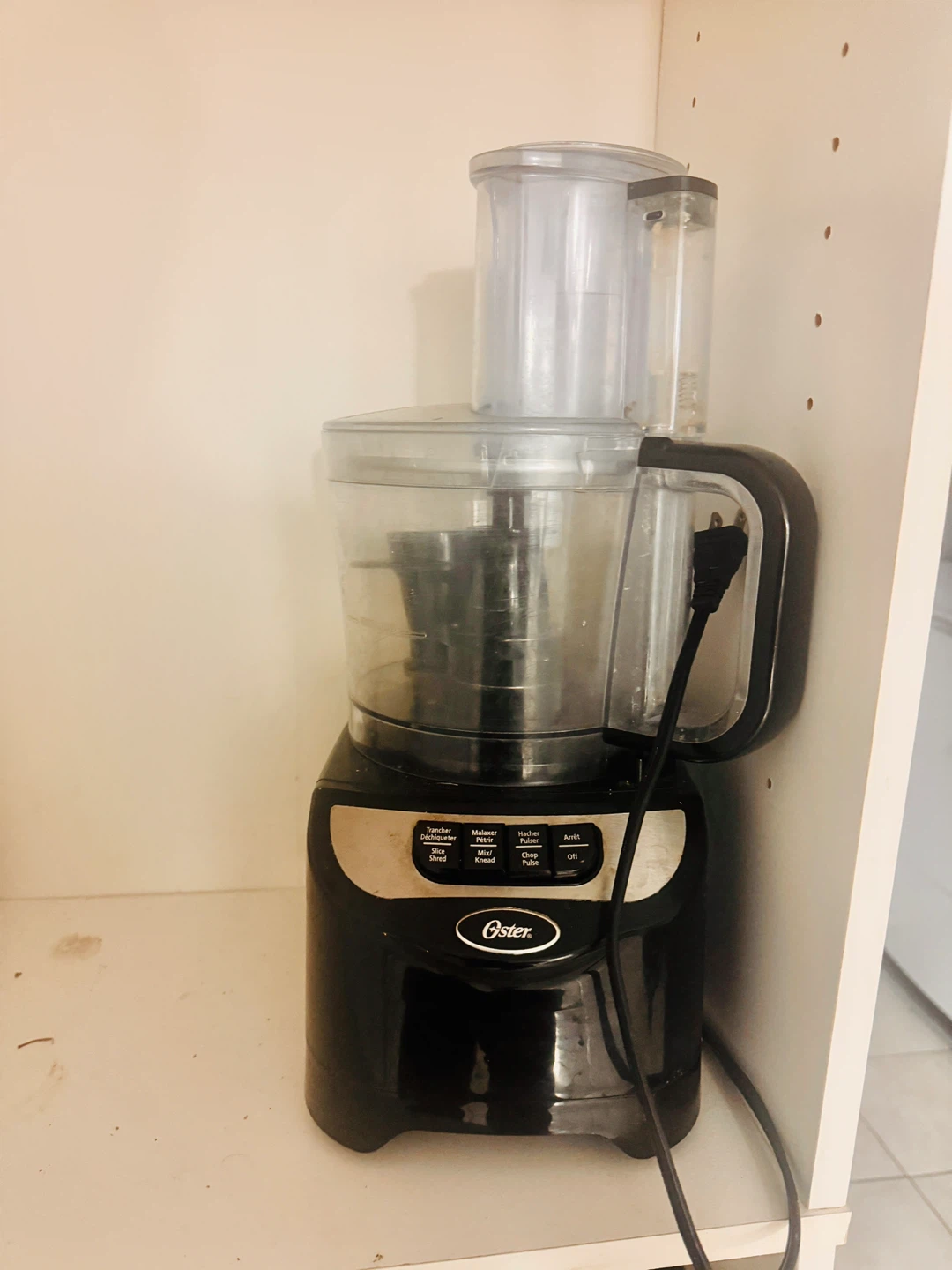 Oster Black Food Processor