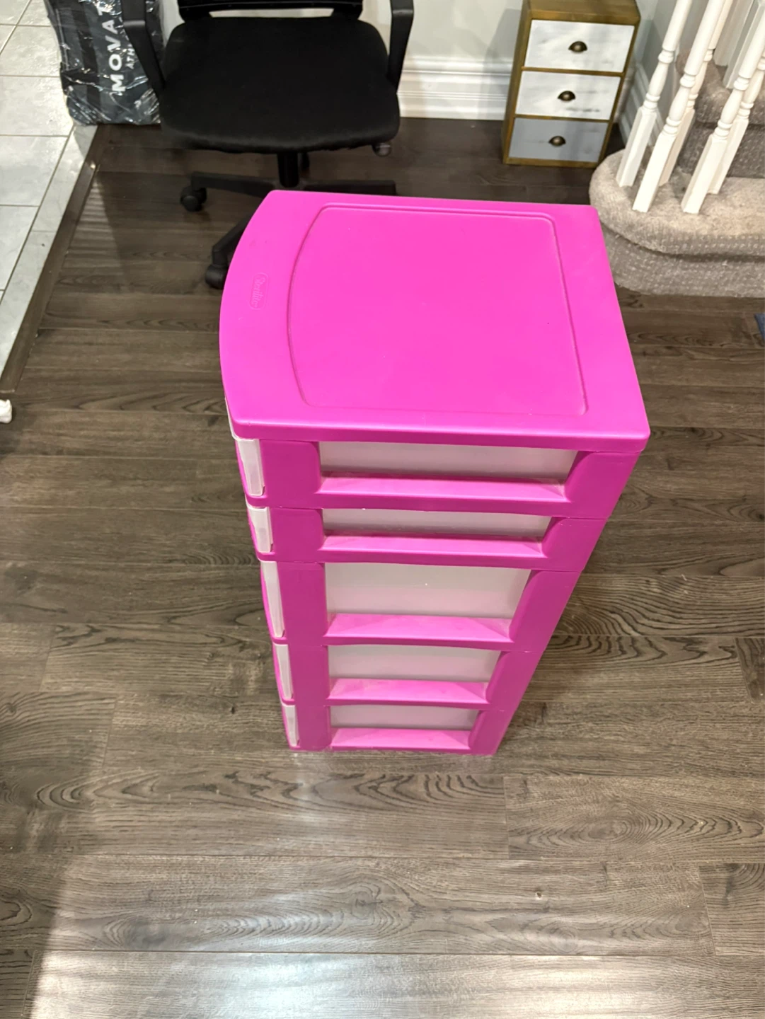 Sterilite 5 Drawer Plastic Storage Unit - Pink - photo 2