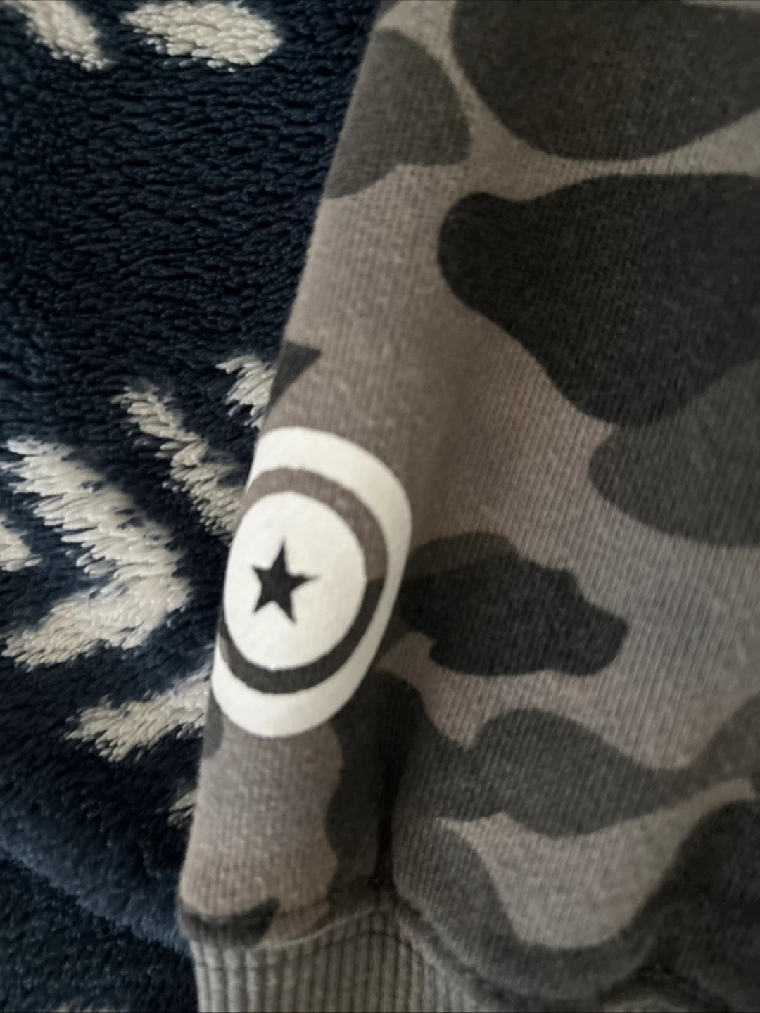 A Bathing Ape Camo Full Zip Hoodie - photo 3