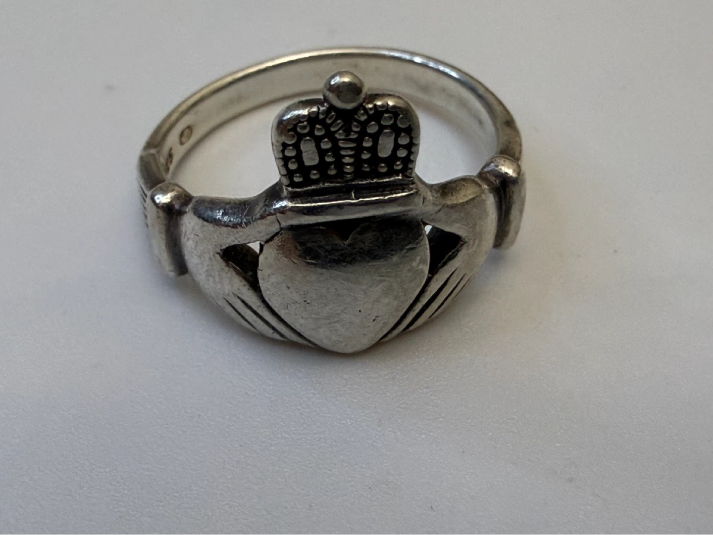 Sterling Silver Claddagh Ring - photo 2