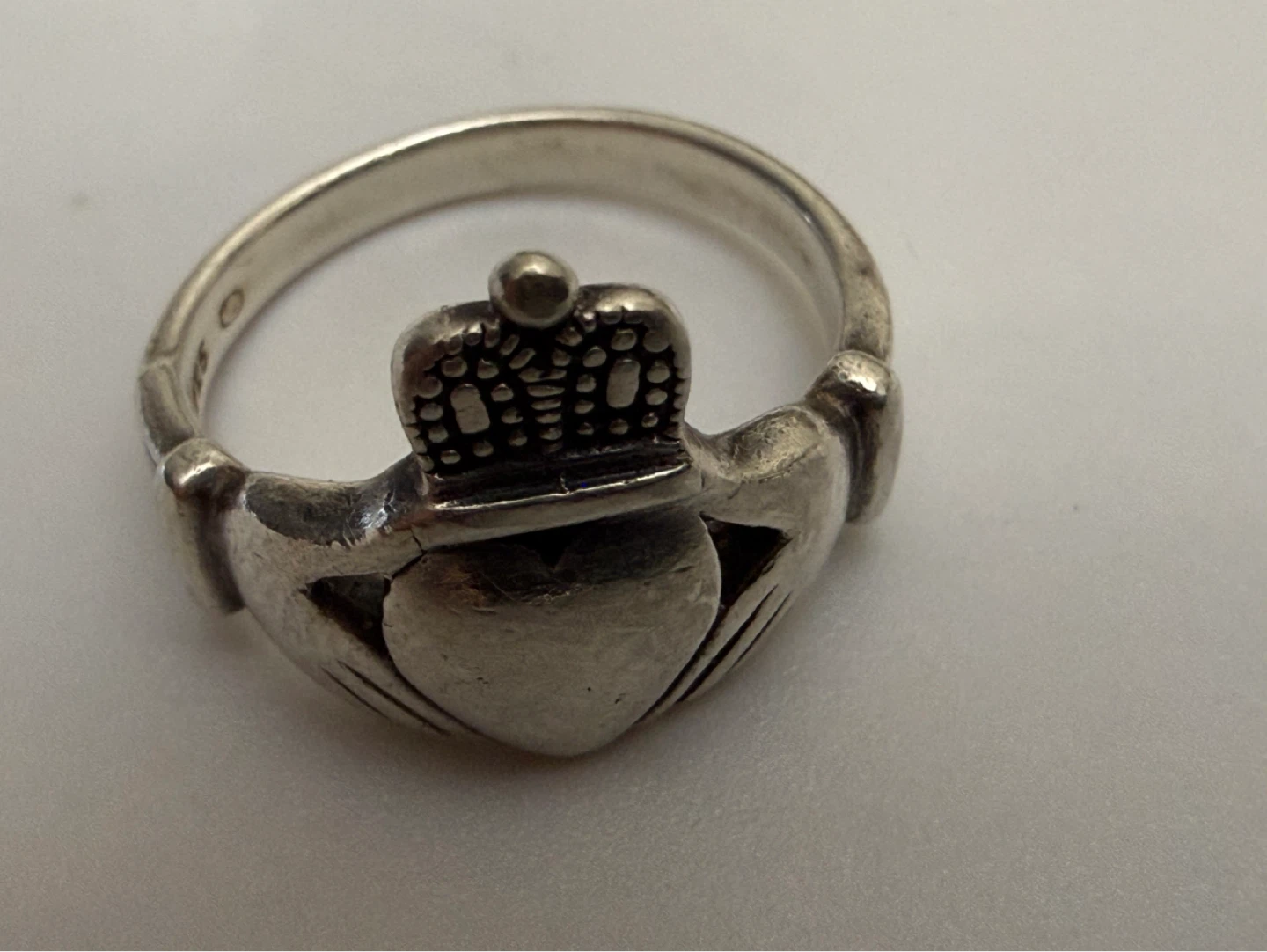 Sterling Silver Claddagh Ring - photo 3