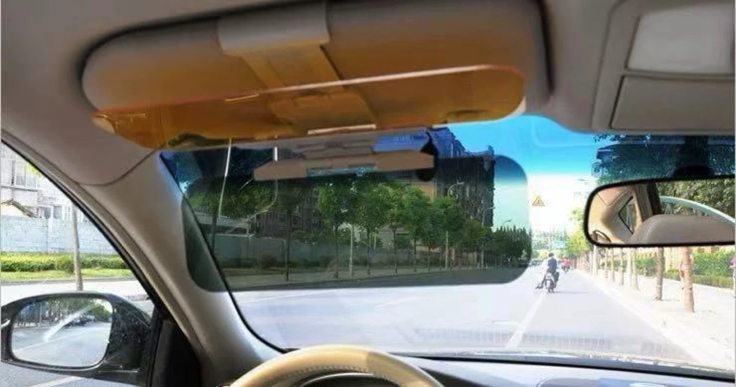 Car Sun Visor Extender for Day & Night Driving