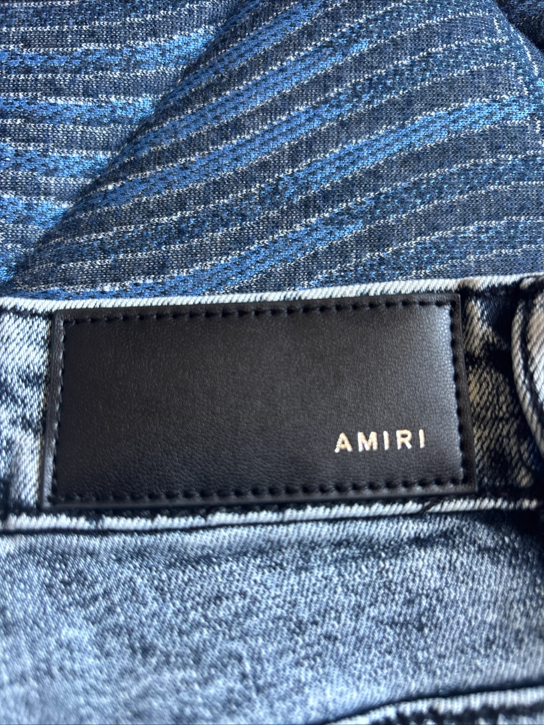 AMIRI Distressed Denim Jeans - photo 3