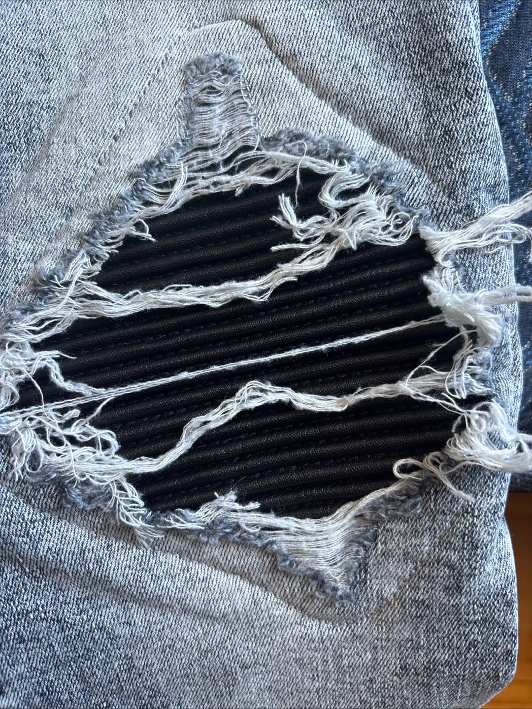 AMIRI Distressed Denim Jeans - photo 2