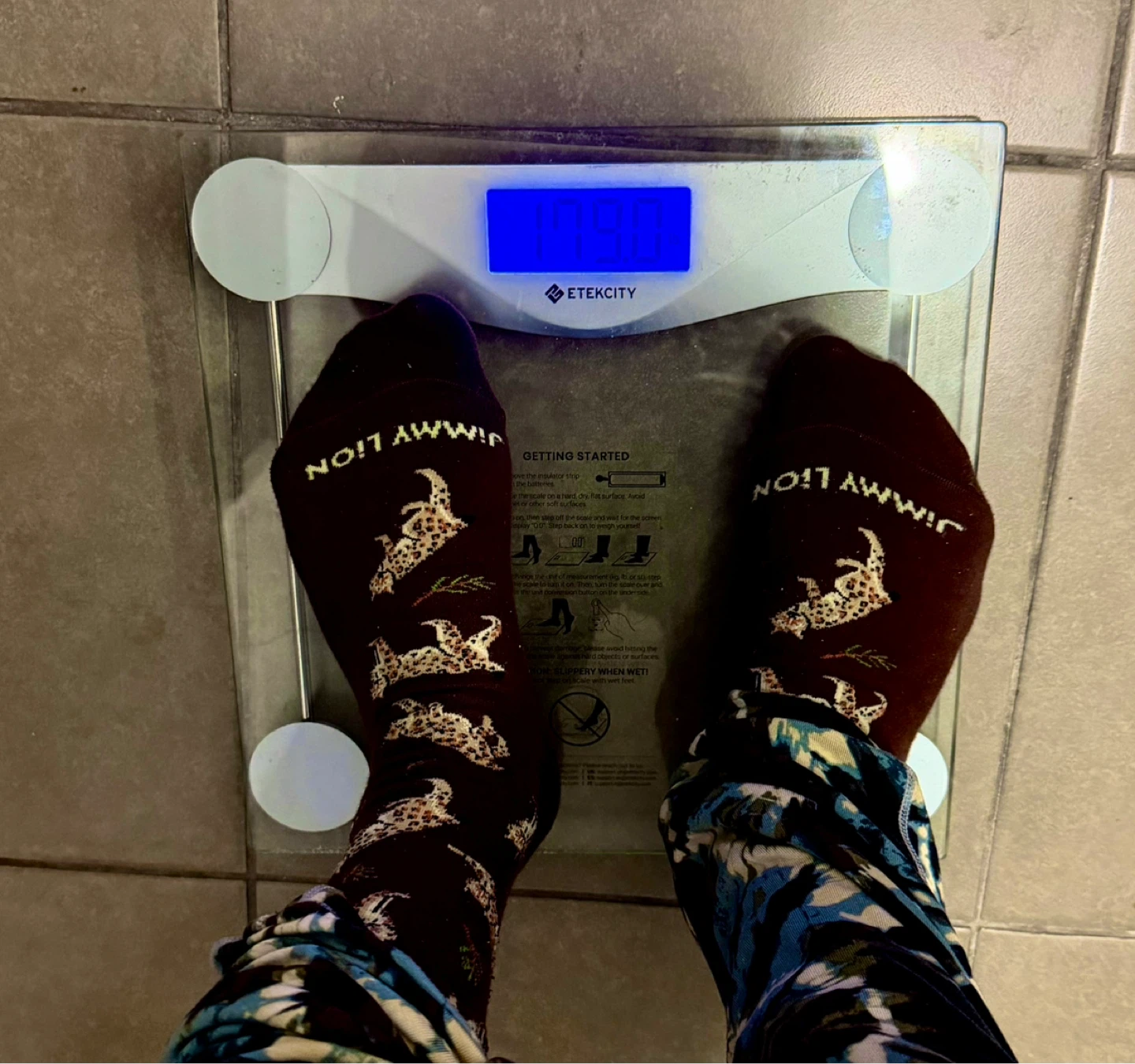 Etekcity Digital Body Weight Scale (Model EB4074C)