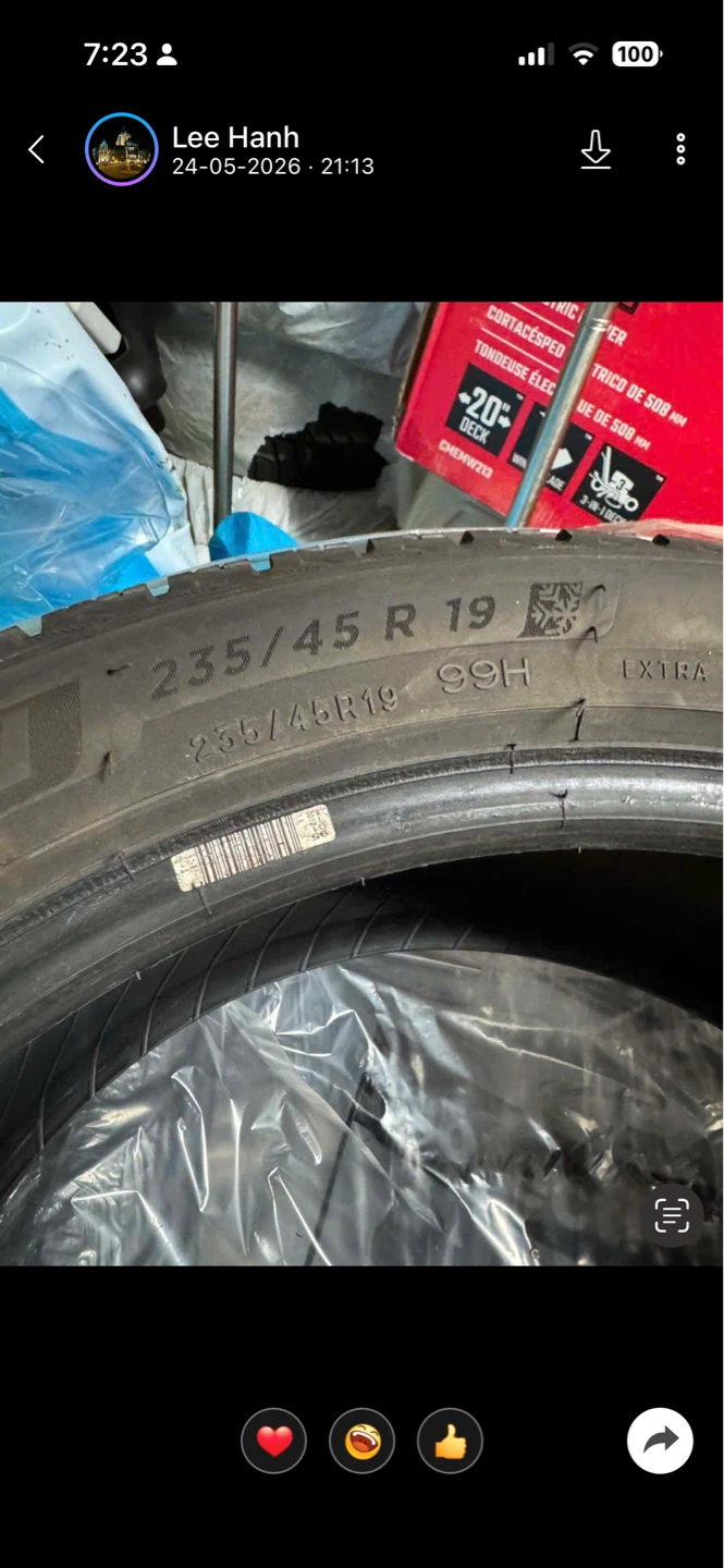 Michelin X-Ice Snow Tires - 235/45 R19