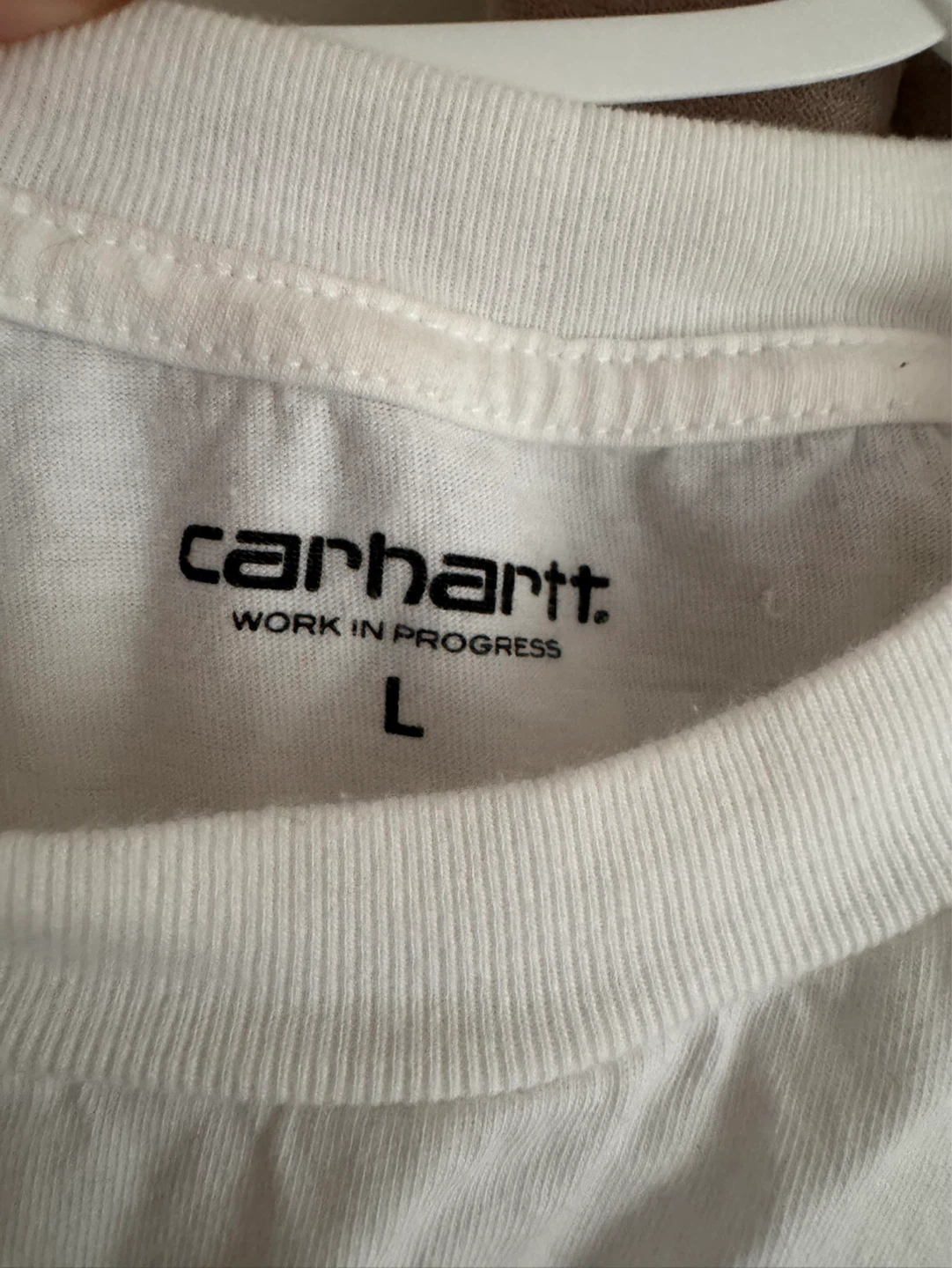 Carhartt WIP "LOVE" T-Shirt - White, Size L - photo 2