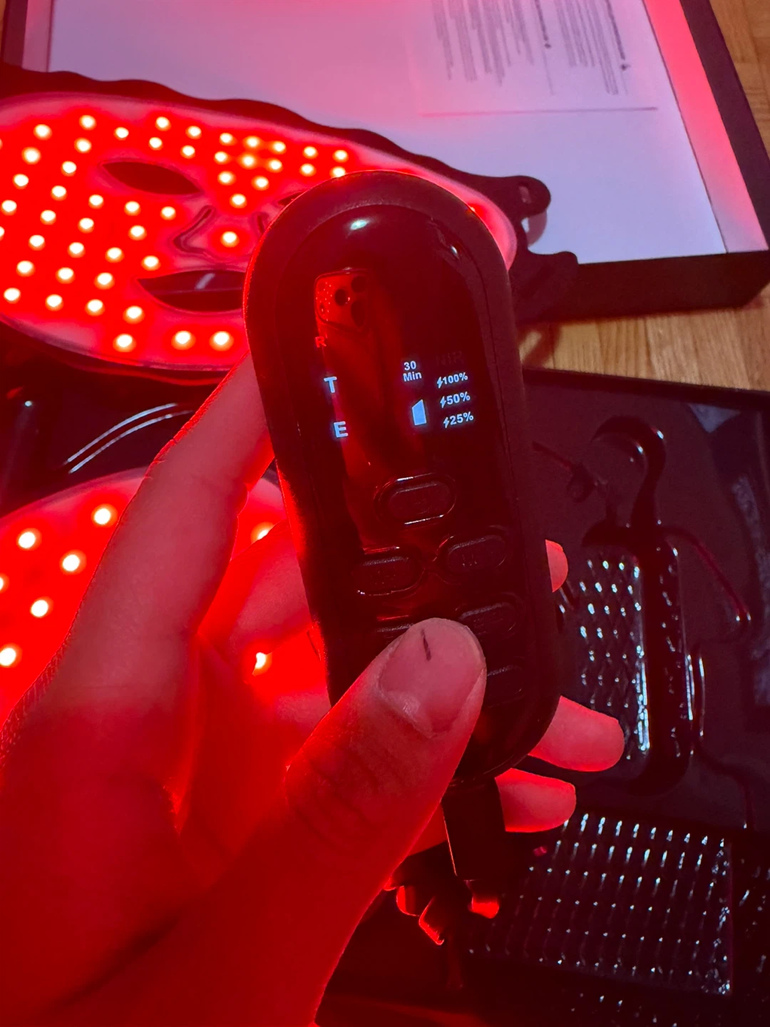 Red Light Therapy Mask and Neck Device - photo 3
