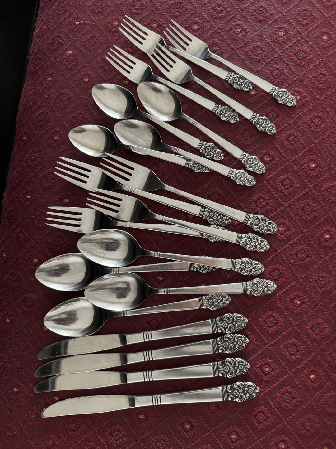 Haddon Hall Sterling Silver Silverware Set - 20 Pieces