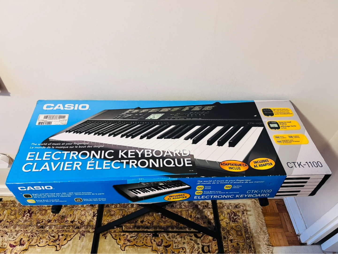 Casio CTK-1100 Electronic Keyboard - photo 2