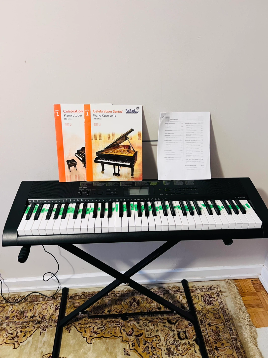 Casio CTK-1100 Electronic Keyboard