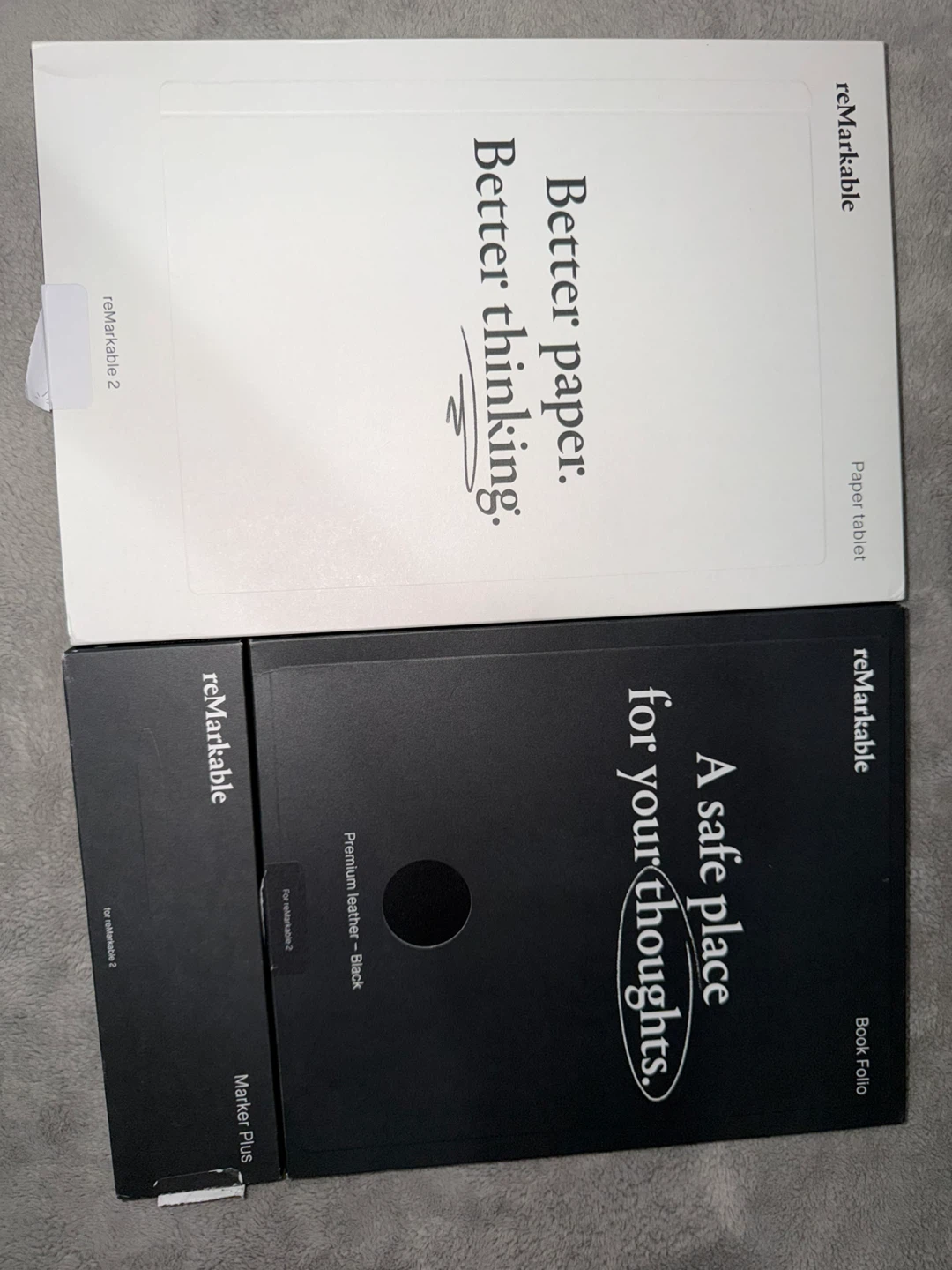 reMarkable 2 Paper Tablet with Marker Plus and Book Folio - photo 3