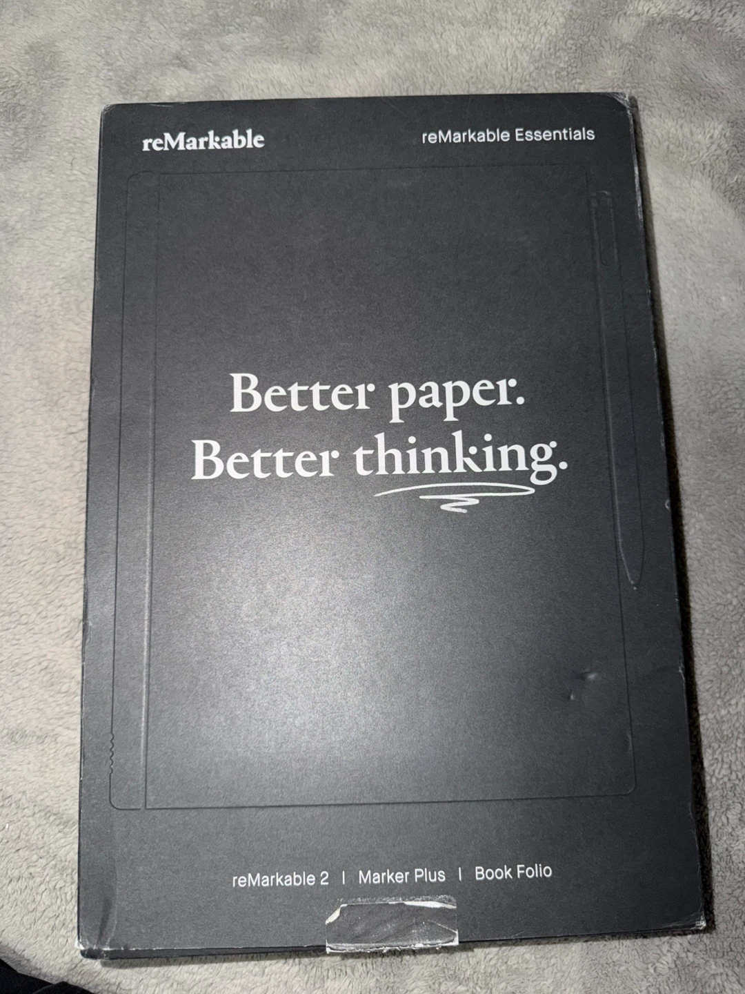 reMarkable 2 Paper Tablet with Marker Plus and Book Folio - photo 2