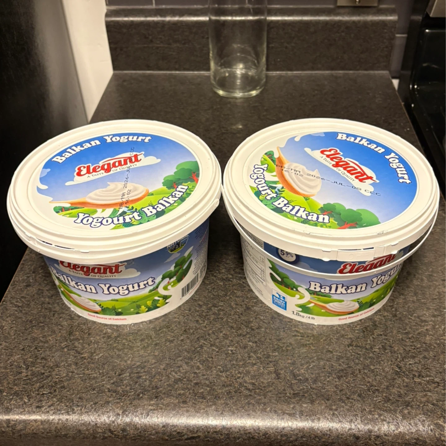 Elegant Balkan Yogurt 2 x 1.8kg