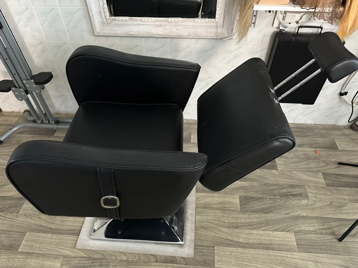 Black Hydraulic Styling Chair - photo 2