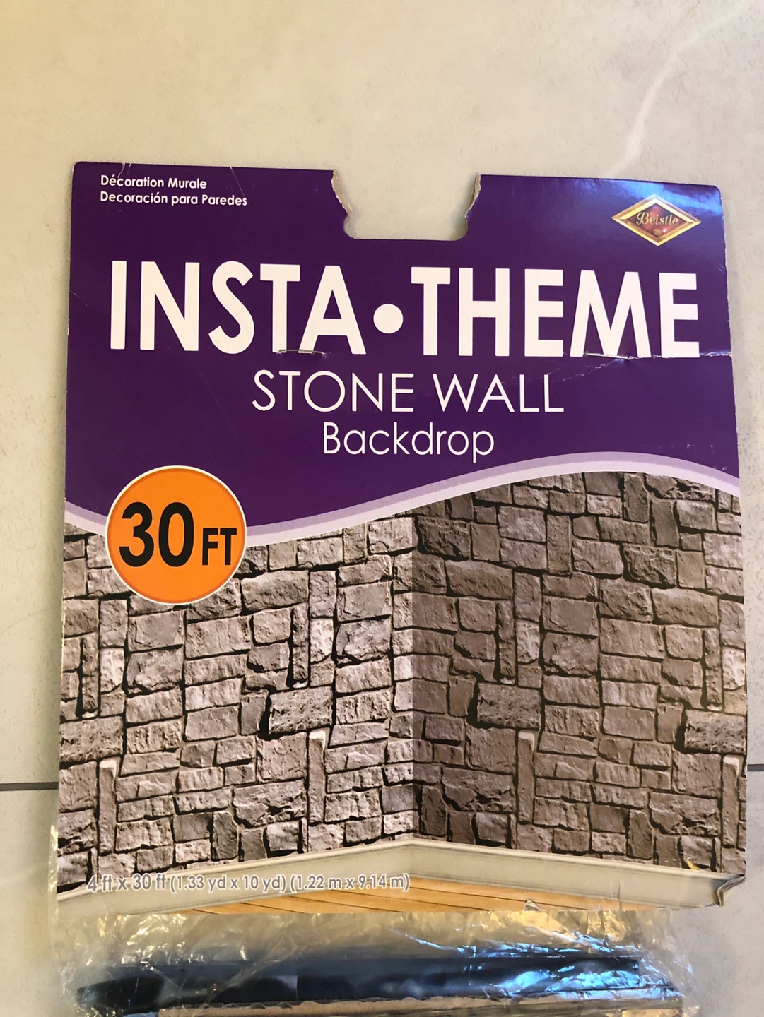 Insta -Theme Stone Wall pattern