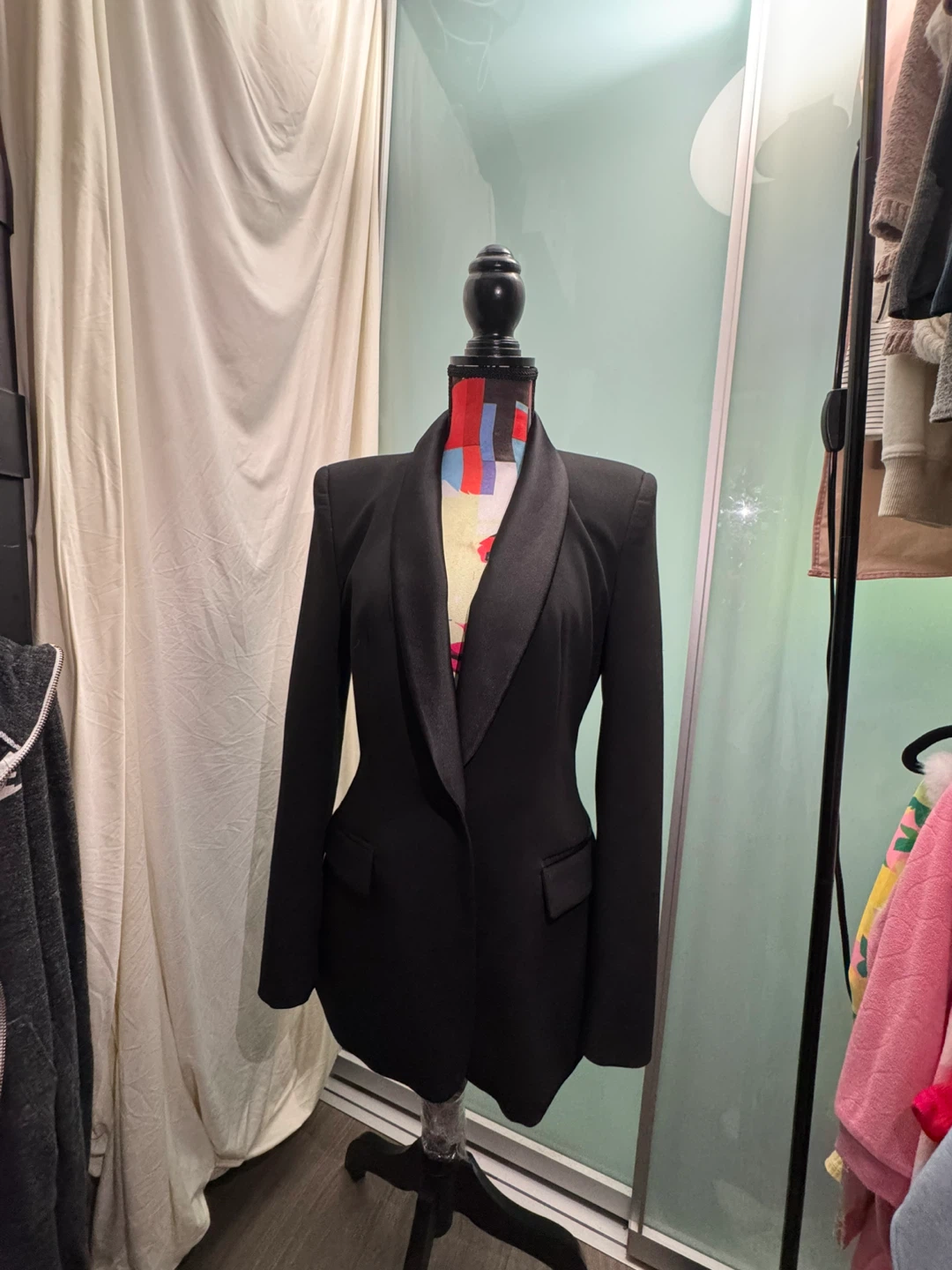 Zara Black Blazer - Size S