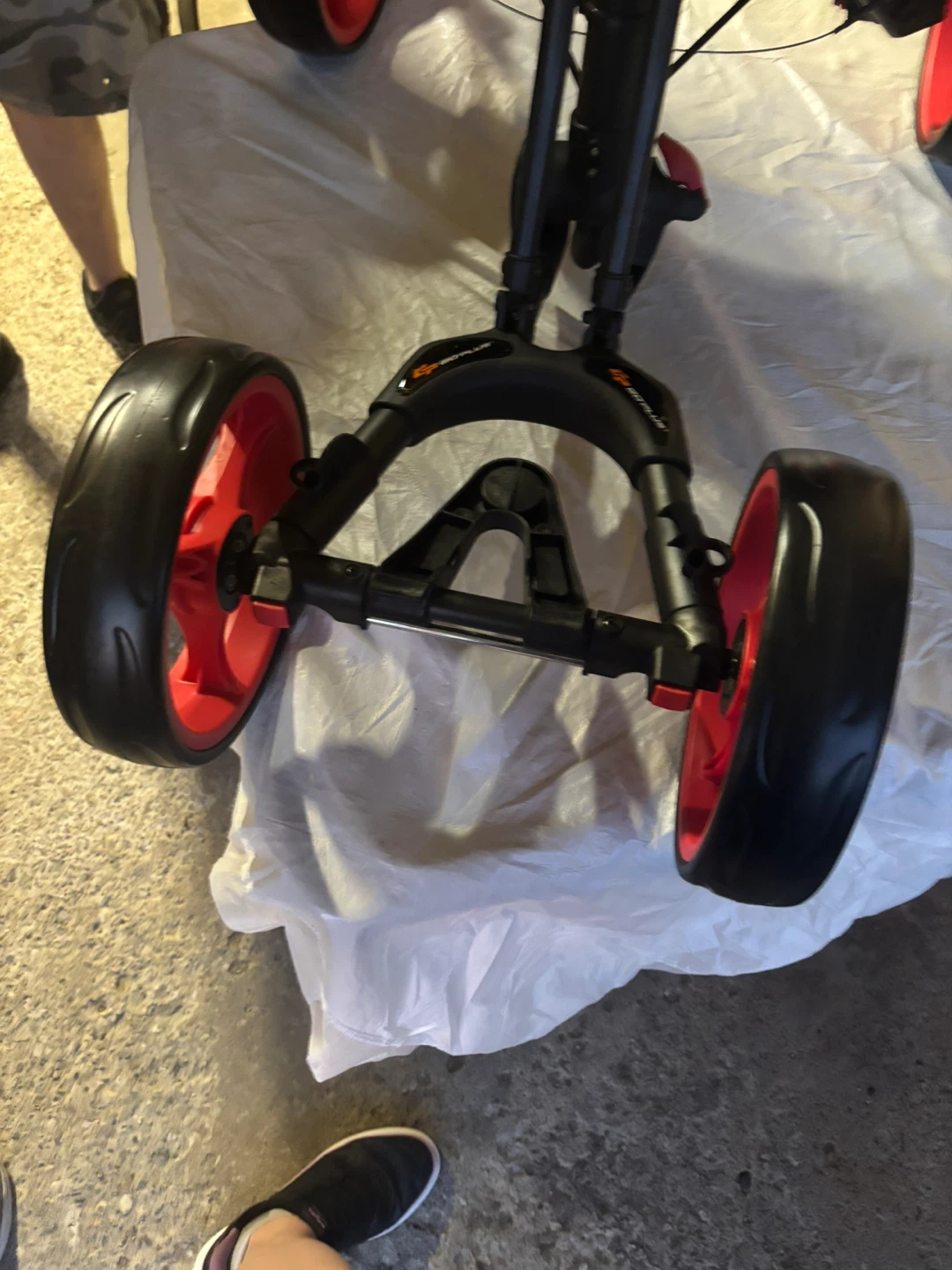 GO PLUS 3-Wheel Golf Push Cart - photo 3