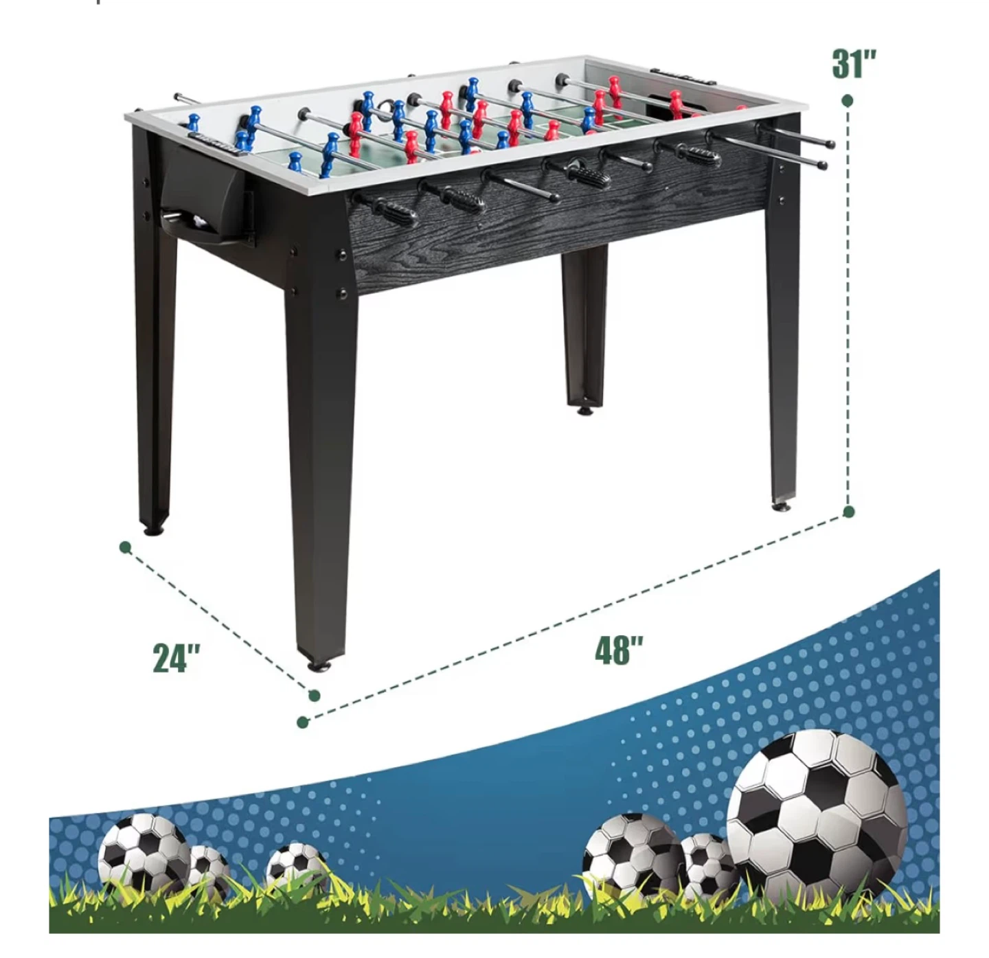 Goplus 48" Foosball Table - photo 3