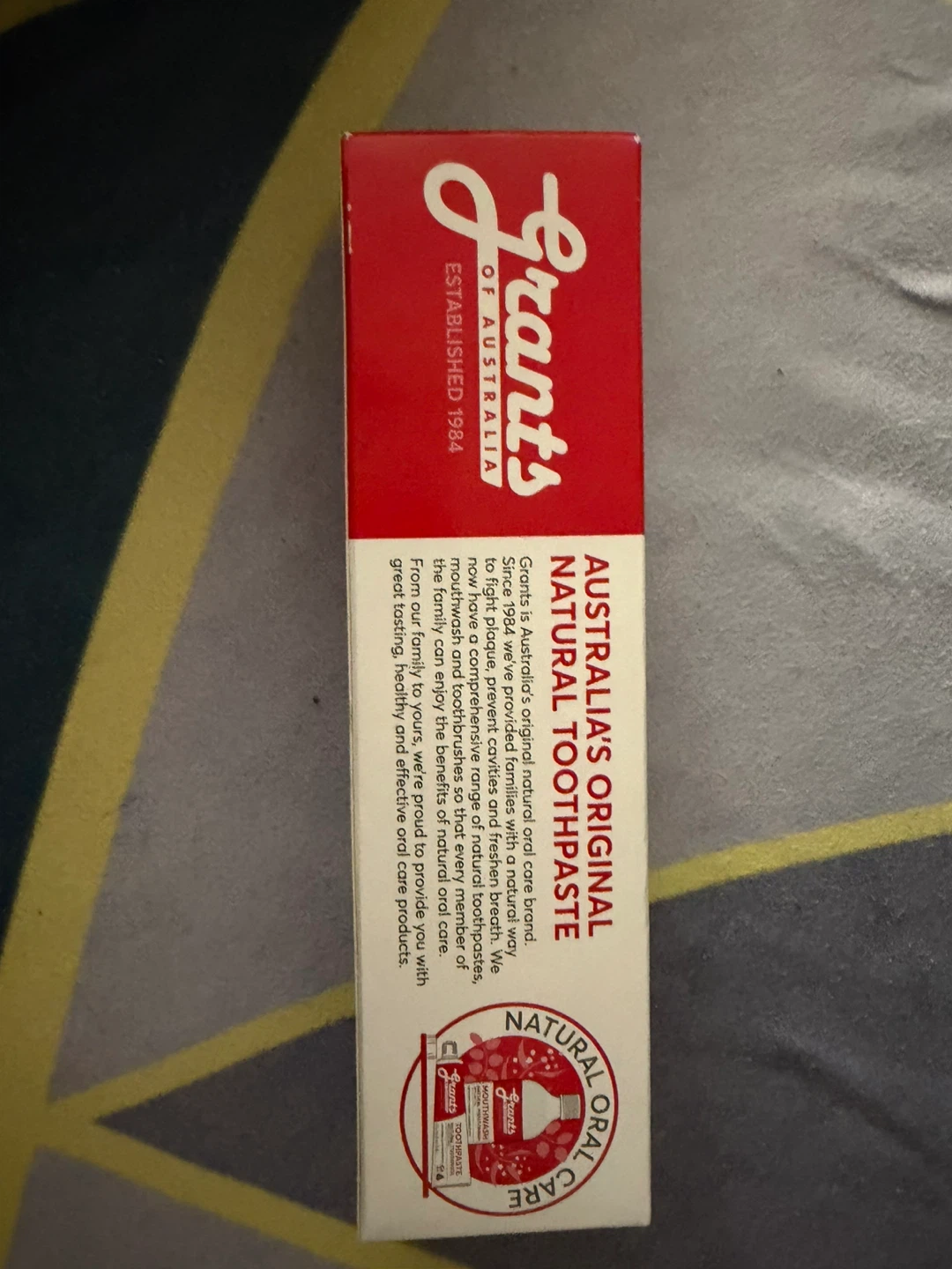 Grants Australia Natural Toothpaste - Strawberry Surprise (75g) - photo 2