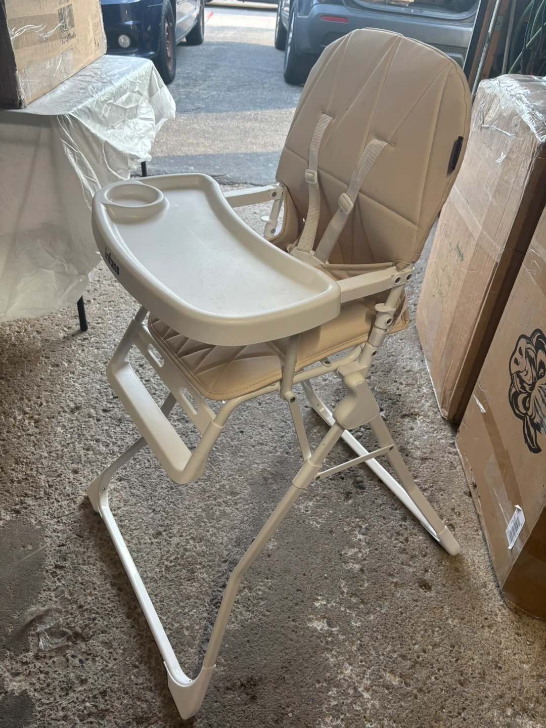 Infans Baby High Chair with Tray
