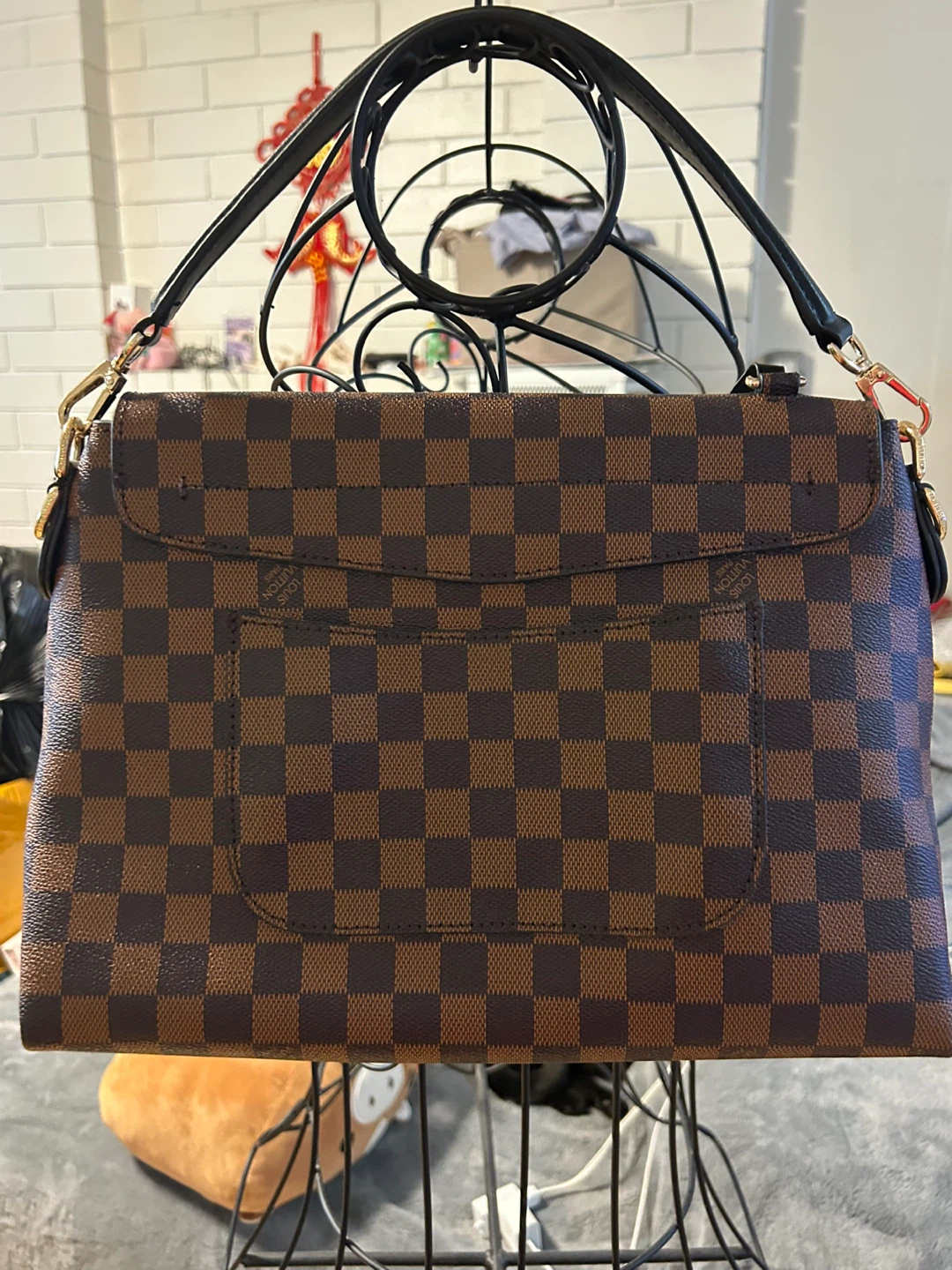 Louis Vuitton Damier Ebene Canvas Pochette Felicie