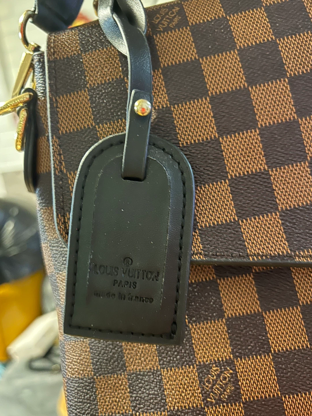 Louis Vuitton Damier Ebene Canvas Pochette Felicie - photo 2