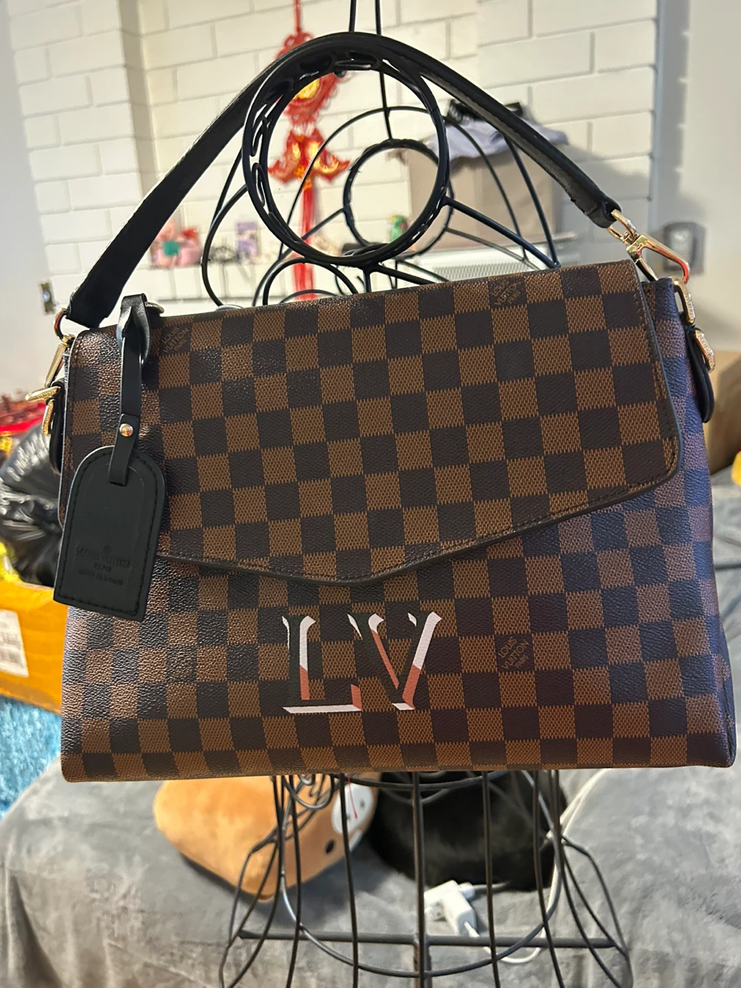 Louis Vuitton Damier Ebene Canvas Pochette Felicie - photo 3