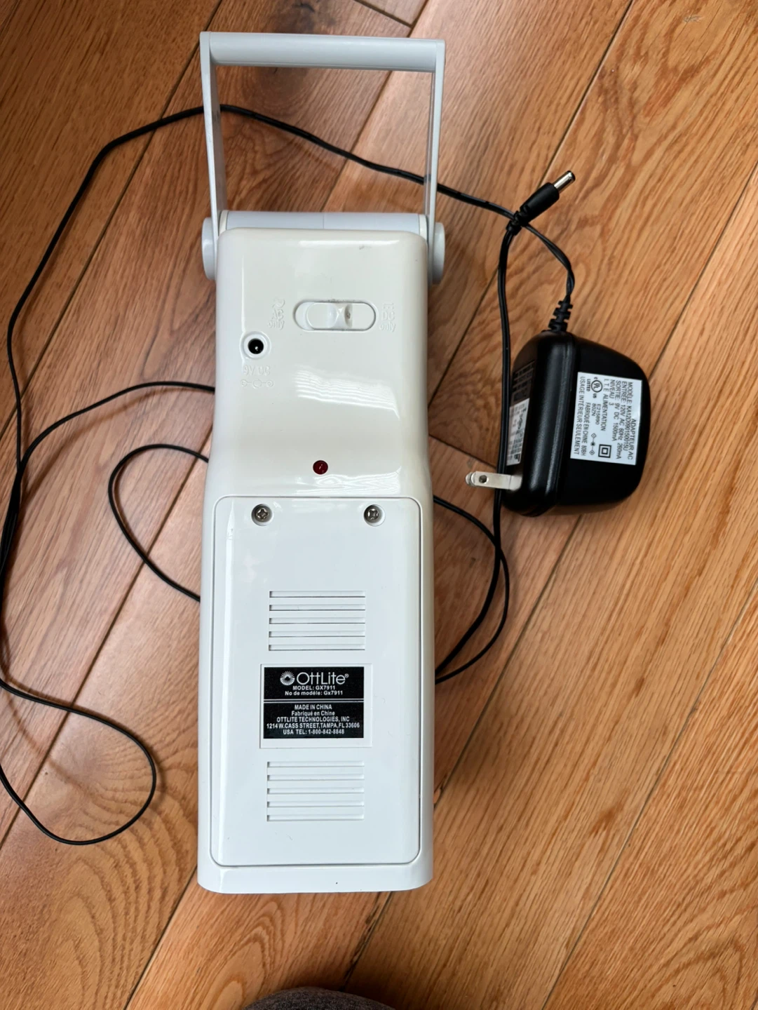OttLite Rechargeable Portable Task Lamp (Model GX7911) - photo 5
