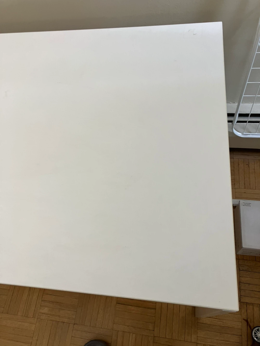IKEA White Table - photo 3