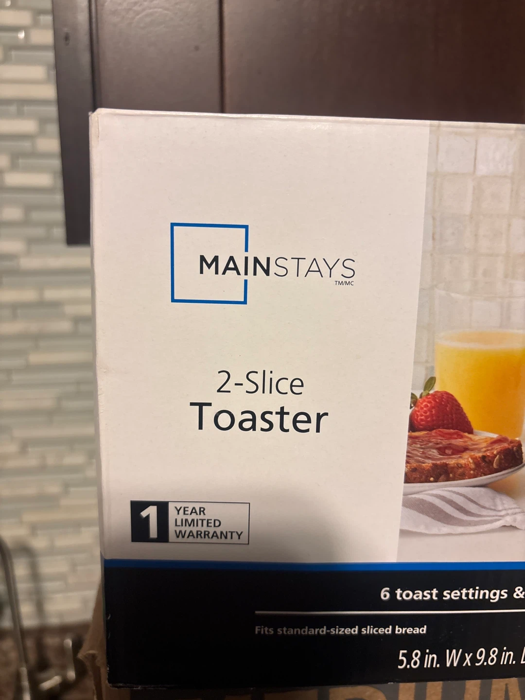 Mainstays 2-Slice Toaster - photo 2