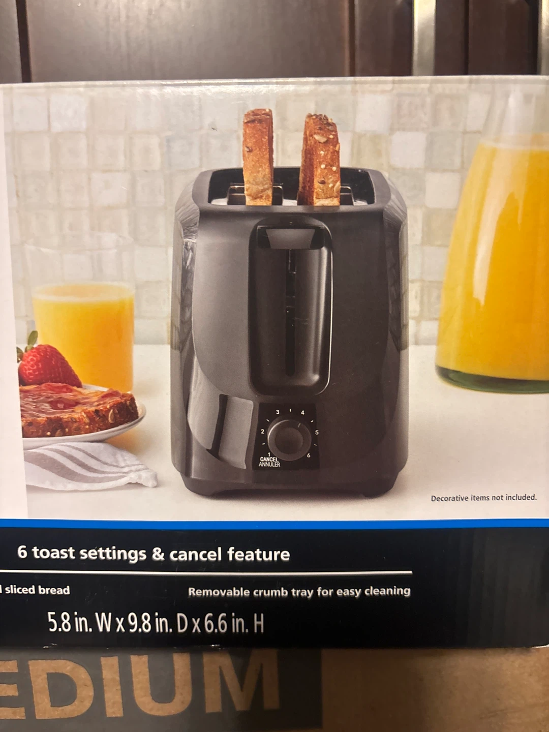 Mainstays 2-Slice Toaster