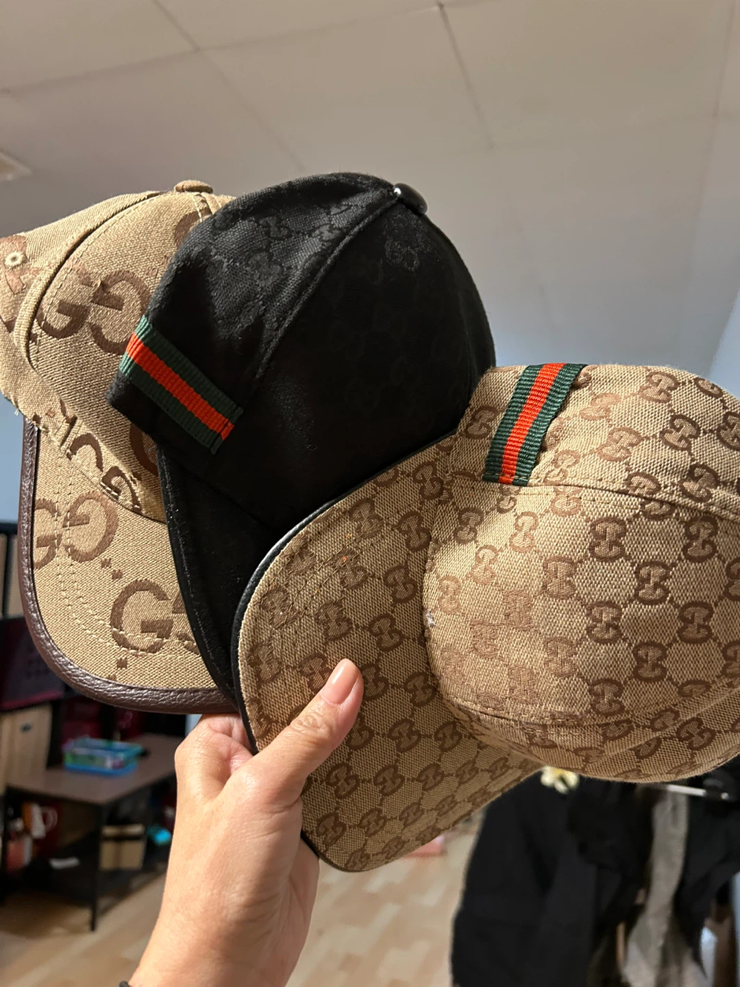 Gucci Baseball Caps (3 Pack)
