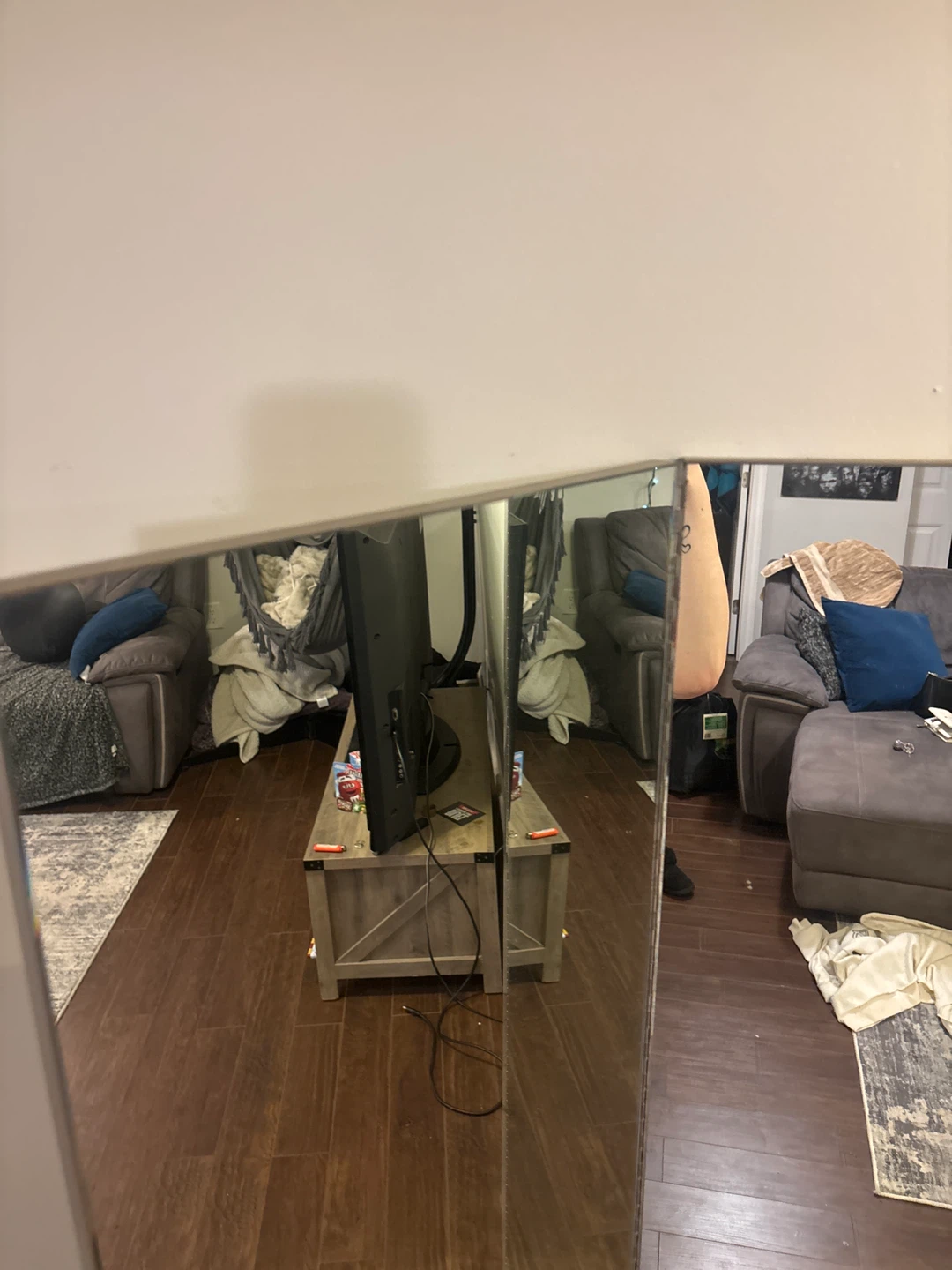 Triple Panel Wall Mirror - photo 2