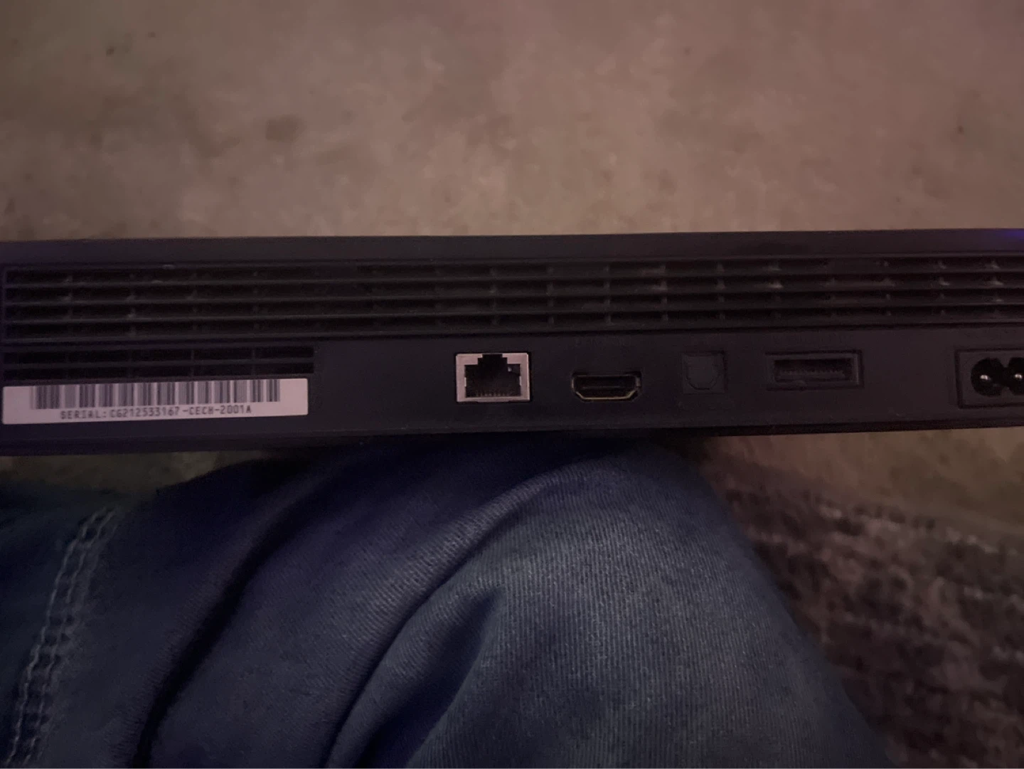 PlayStation 3 Console with 7 Games no controller - photo 2