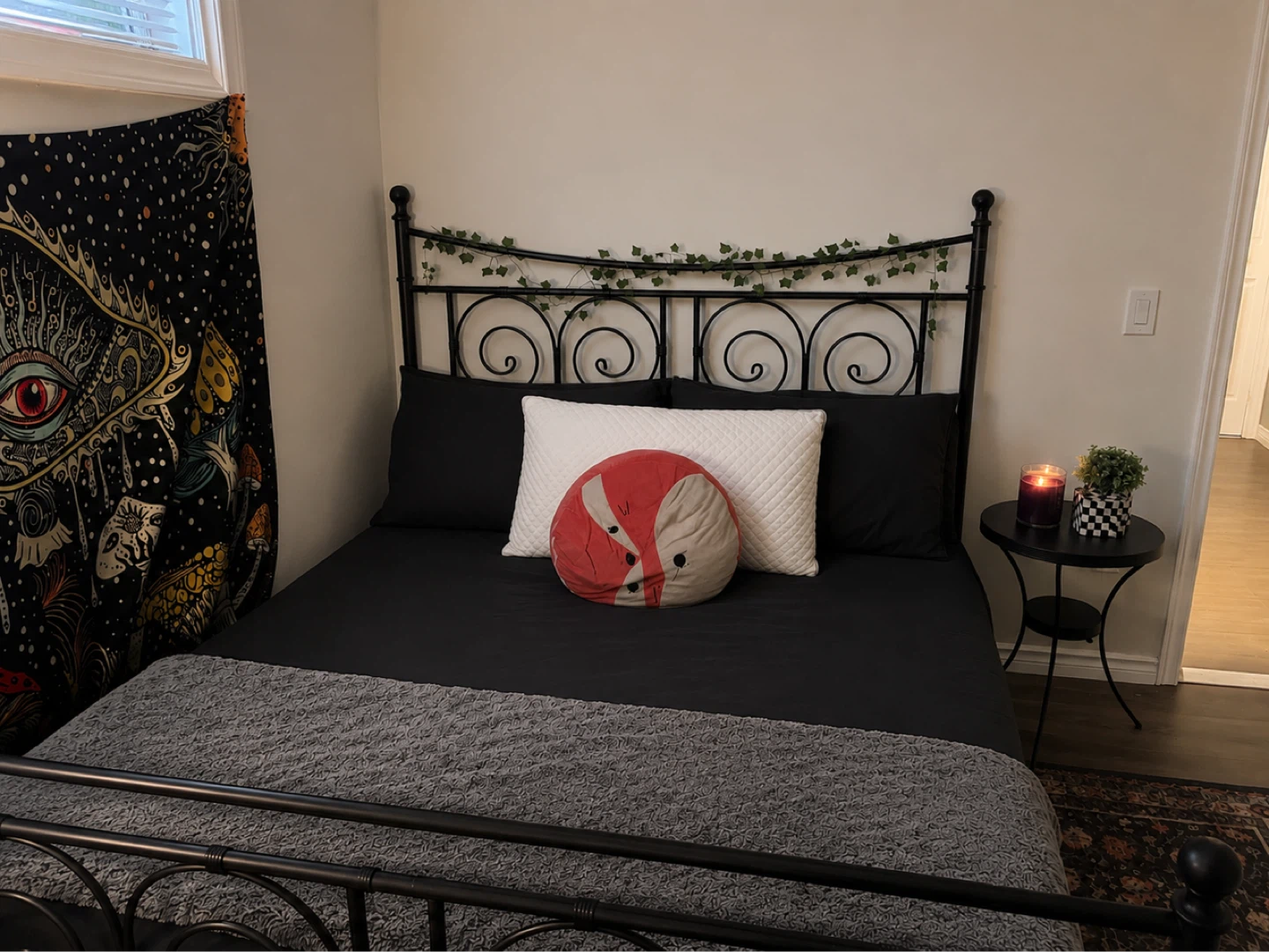 Black Metal Bed Frame