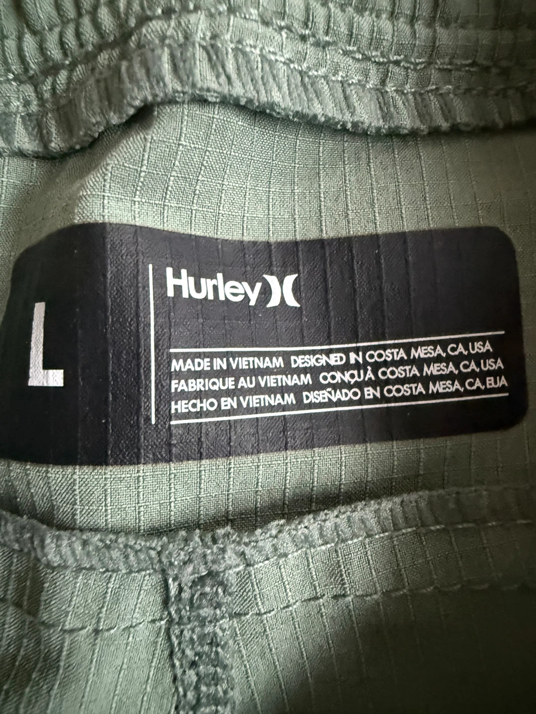 Hurley Men's Green Jogger Pants Size L