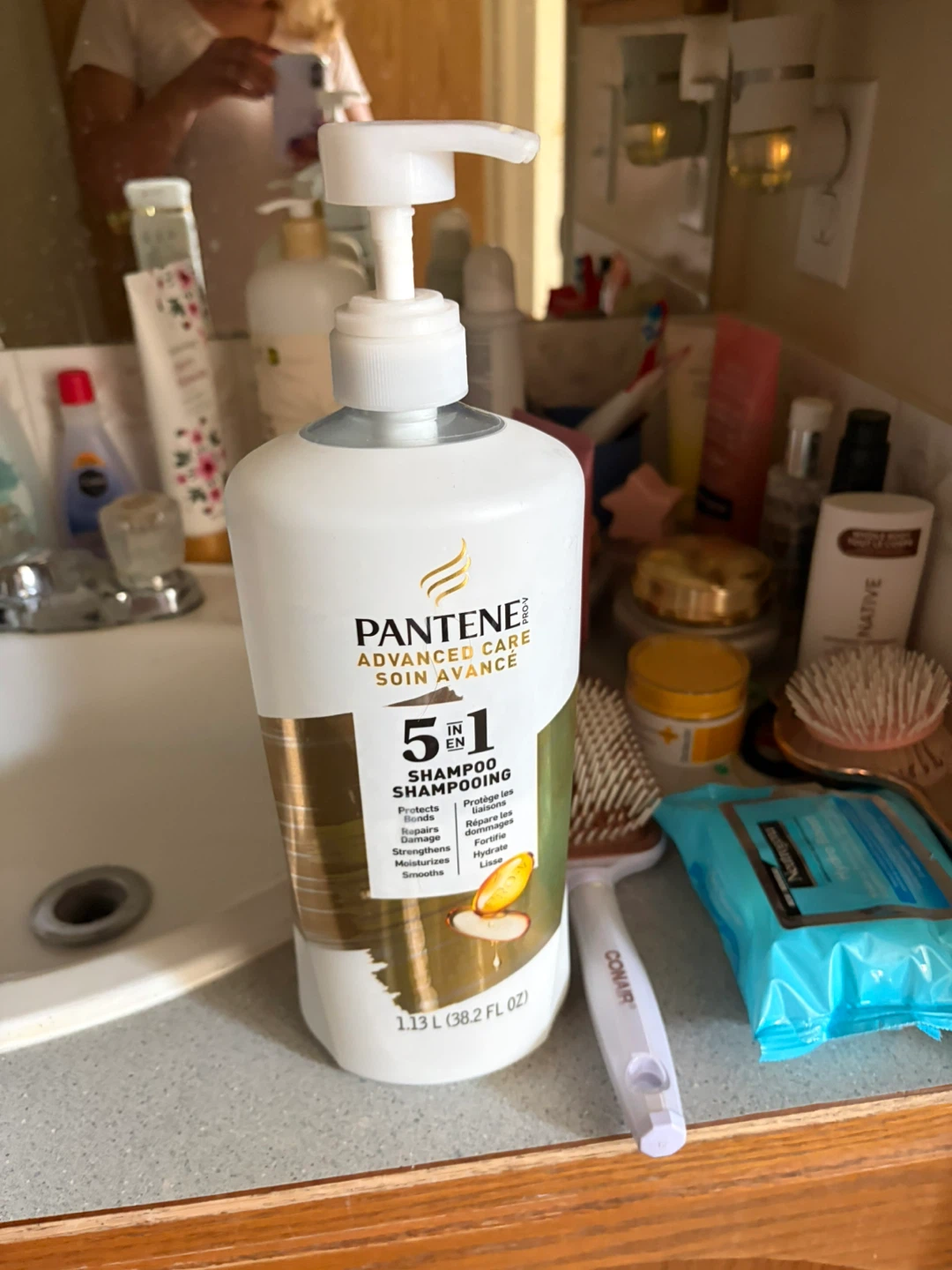 Free Pantene Advanced Care 5-in-1 Shampoo 1.13 L