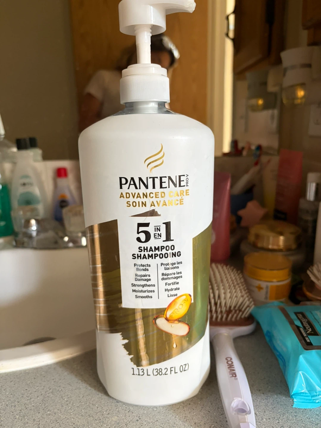 Free Pantene Advanced Care 5-in-1 Shampoo 1.13 L - photo 2