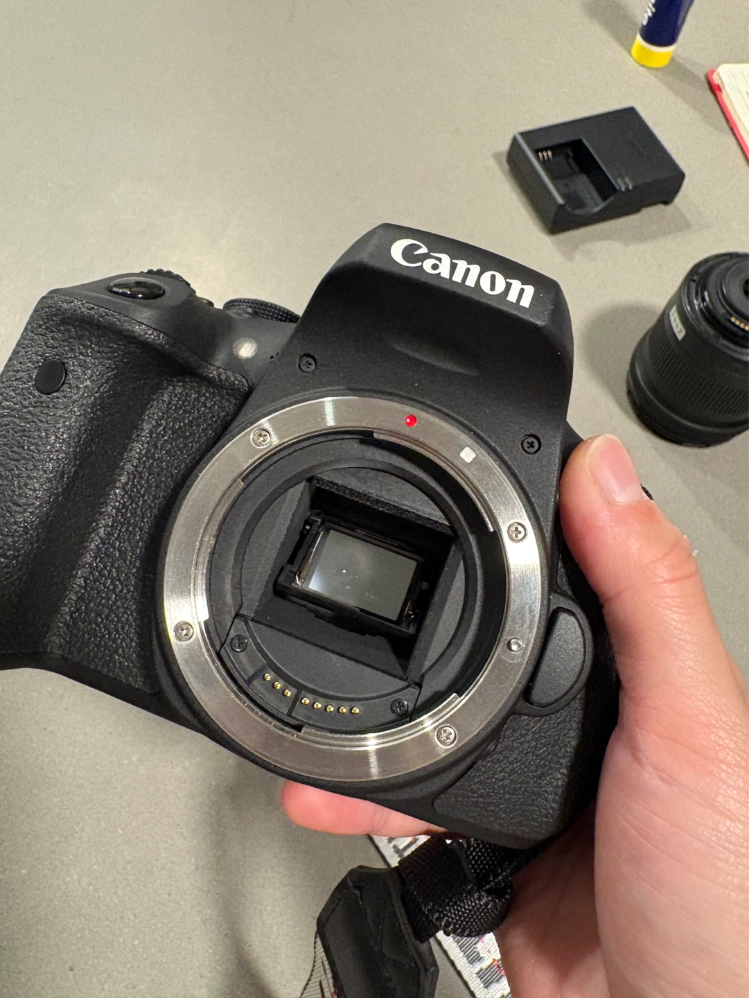 Canon EOS Rebel T6i DSLR Camera with 3 Lenses + 1 Flash - photo 5