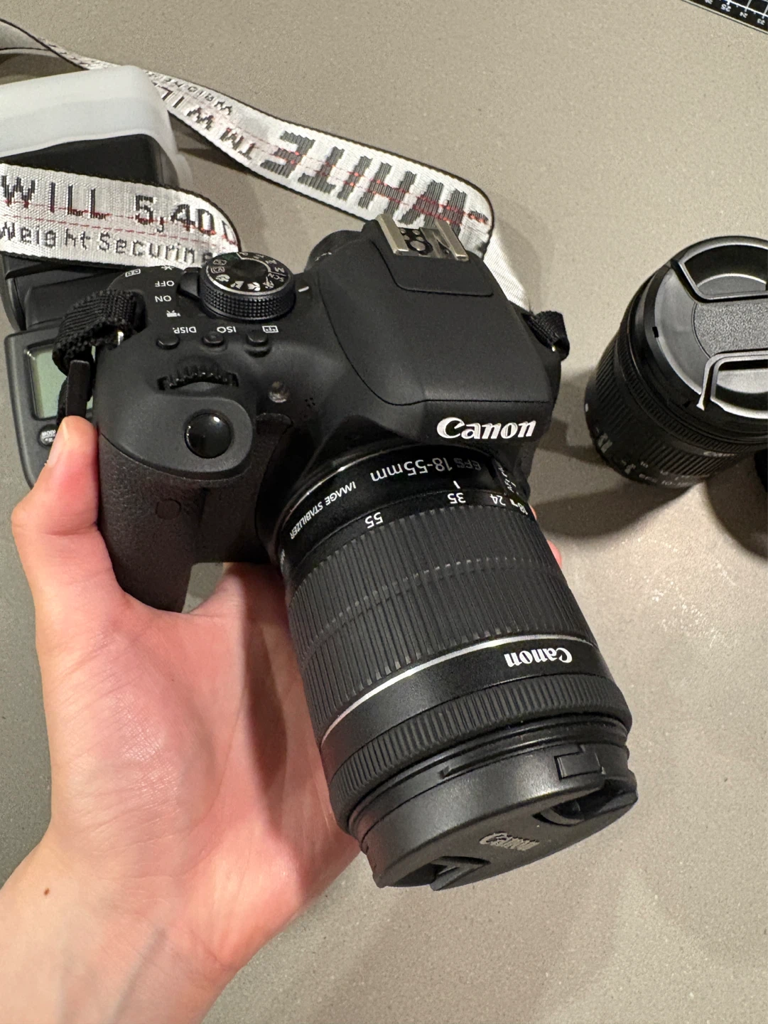 Canon EOS Rebel T6i DSLR Camera with 3 Lenses + 1 Flash - photo 4