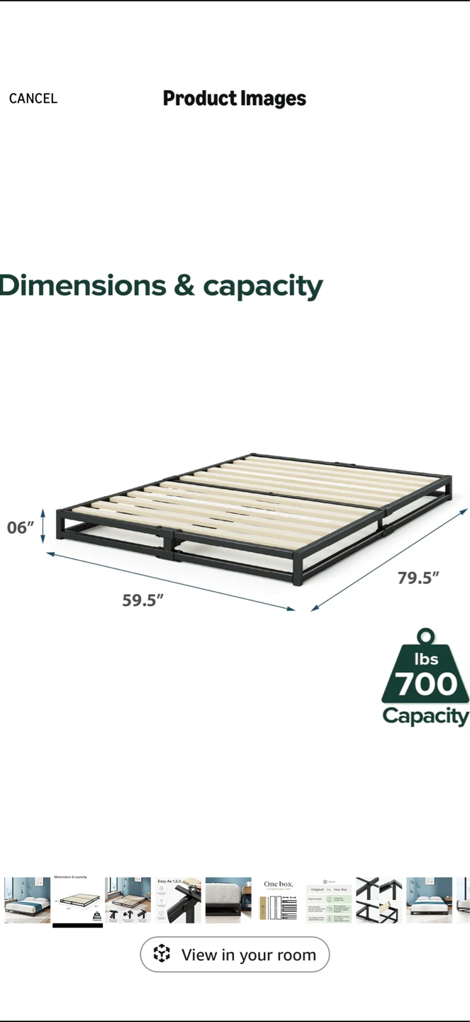 Queen Size Platform Bed Frame